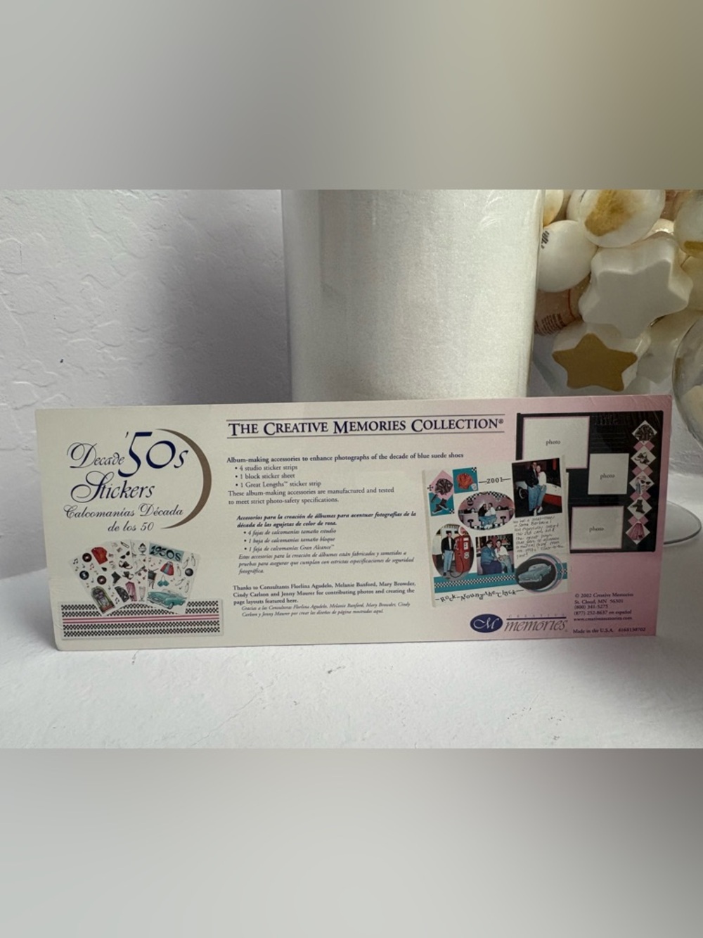 Creative Memories Sticker 50’s Decade Pack NIP Retired